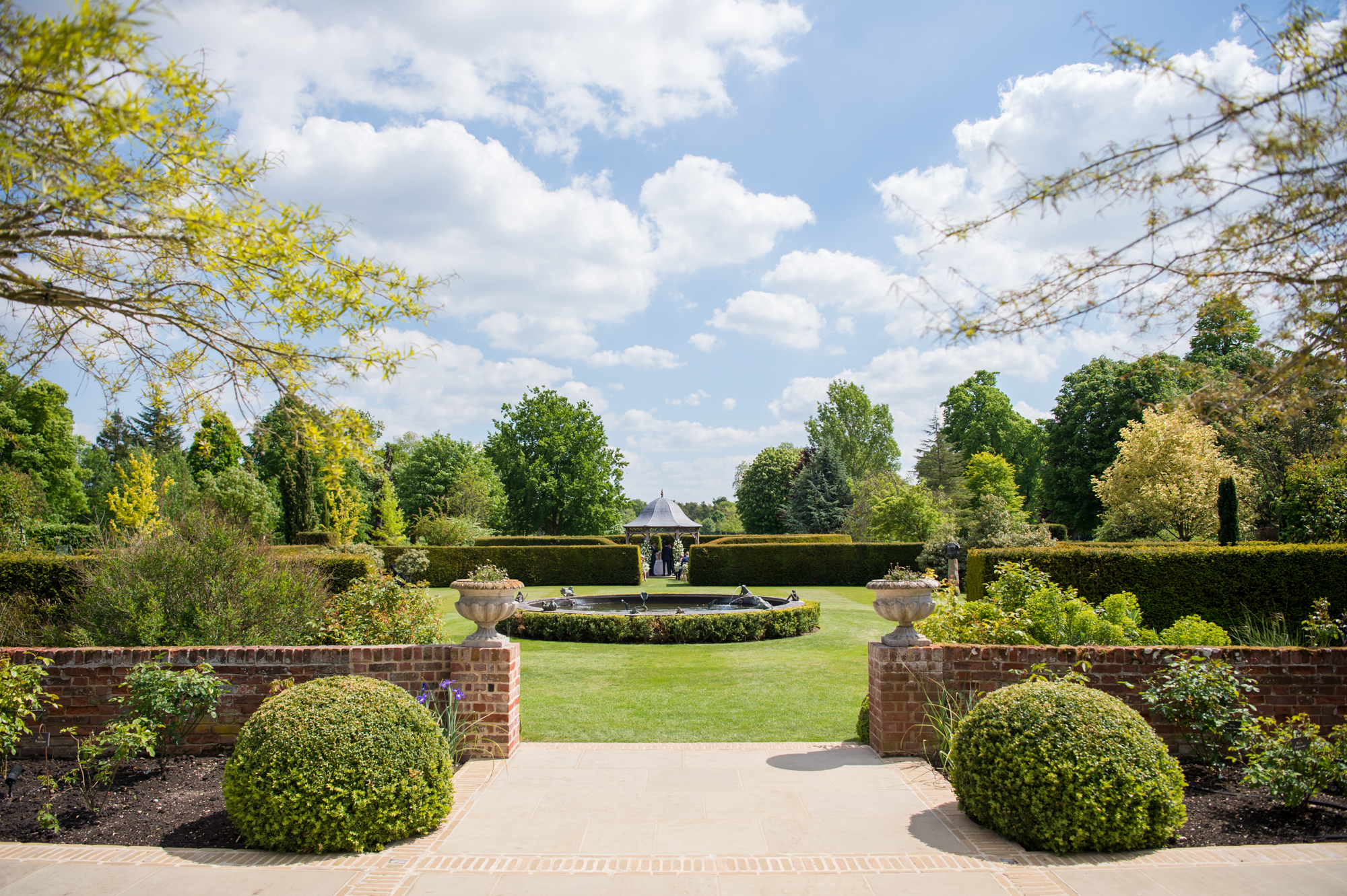 The gardens of Chippenham park in Cambridgeshire